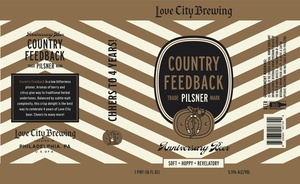 Country Feedback Pilsner April 2022