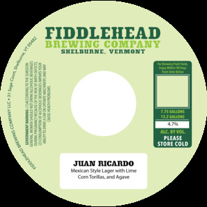 Fiddlehead Brewing Company Juan Ricardo
