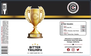 Chapman Crafted Beer Bitter Triumph