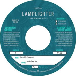 Lamplighter Brewing Co. Dazed & Confused