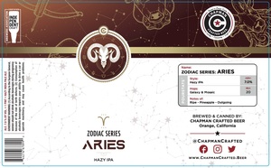 Chapman Crafted Beer Zodiac Series: Aries