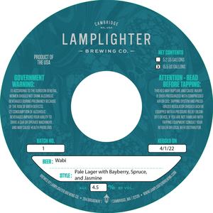 Lamplighter Brewing Co. Wabi