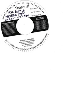 Rio Blanco Mexican Style Lager 