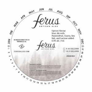 Ferus Artisan Ales Uproot Nectar