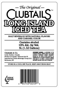 Clubtails Long Island Iced Tea