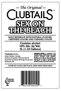 Clubtails Sex On The Beach