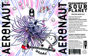 Aeronaut Passionfruit Sour Planet April 2022