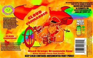 Sour Not Sorry Brewing Cloud Commander Blood Orange Dreamsicle Sour April 2022