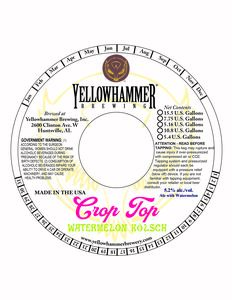Yellowhammer Brewing, Inc. Crop Top