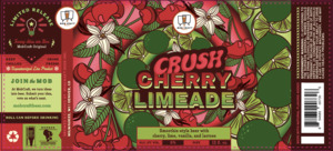 Mobcraft Beer Inc Crush Cherry Limeade