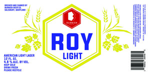 Burnish Beer Co. Roy Light