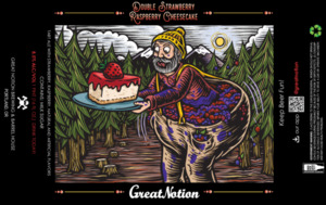 Great Notion Double Strawberry Raspberry Cheesecake