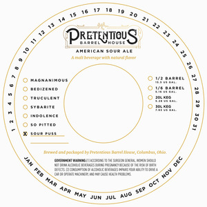 Pretentious Barrel House Sour Puss