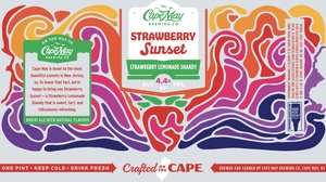 Cape May Brewing Co. Strawberry Sunset April 2022