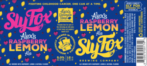 Sly Fox Alex's Raspberry Lemon Ale