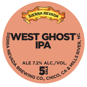 Sierra Nevada West Ghost IPA April 2022