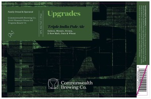 Commonwealth Brewing Co Upgrades