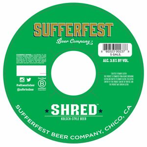 Sufferfest Beer Company Shred