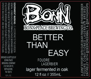 Bonn Place Brewing Company Better Than Easy