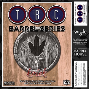 The Barrel House Tbc Barrel Series Kriek