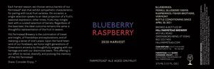 Blueberry Raspberry 2020 Harvest April 2022