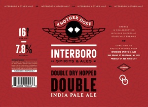 Interboro Spirits & Ales Another Dose April 2022