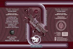 Lone Eagle Brewing Black Currant Gusher Series American Sour Beer
