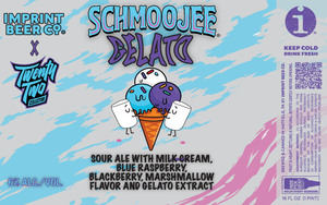 Imprint Beer Co. Schmoojee Gelato