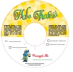 Hala Kahiki Pineapple Ale