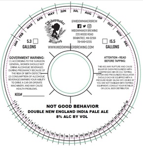 Not Good Behavior Double New England India Pale Ale