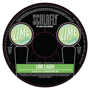 Schlafly Lime Lager April 2022