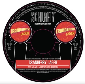 Schlafly Cranberry Lager