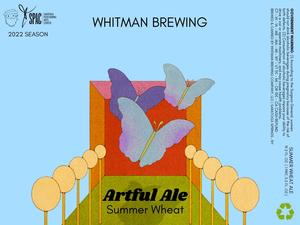 Whitman Brewing Company Artful Ale April 2022