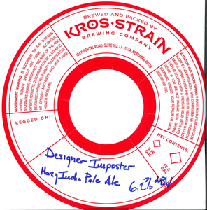Kros Strain Brewing Designer Imposter
