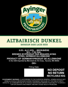 Ayinger Altbairisch Dunkel Bavarian Dark Lager