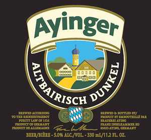 Ayinger Altbairisch Dunkel Bavarian Dark Lager