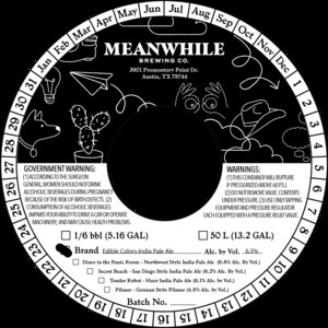 Meanwhile Brewing Co. Edible Colors-india Pale Ale