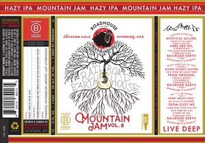 Roadhouse Brewing Co Mountain Jam Vol 8 April 2022
