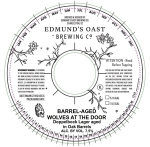 Edmund's Oast Brewing Co. Barrel-aged Wolves At The Door