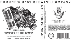 Edmund's Oast Brewing Co. Barrel-aged Wolves At The Door April 2022