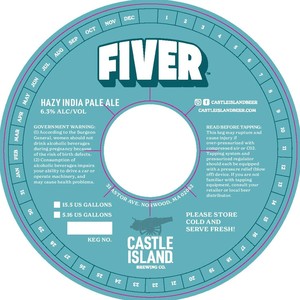 Castle Island Brewing Co. Fiver