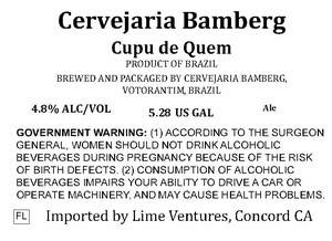 Cervejaria Bamberg Cupu De Quem