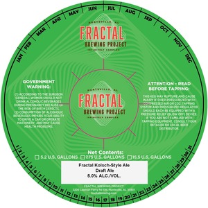 Fractal Kolsch-style Ale April 2022