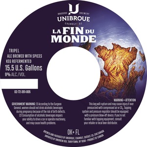 Unibroue La Fin Du Monde