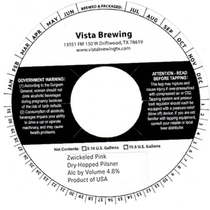 Zwickeled Pink Dry-hopped Pilsner April 2022
