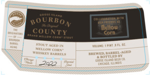 Goose Island Beer Co. Goose Island Bourbon County Brand Mellow Corn Stout April 2022