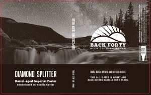 Back Forty Beer Co. Birmingham Diamond Splitter