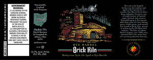 Jackie O's Rye Barrel Brick Kiln