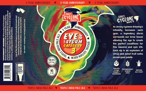 Jersey Cyclone Brewing Company Eye Of The Storm Category 3 April 2022