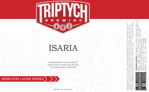 Triptych Brewing Isaria April 2022